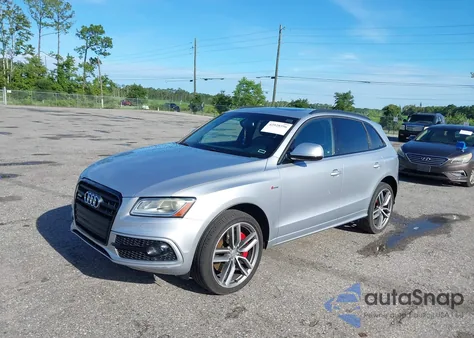 2016 Audi Sq5 3.0T Premium Plus из США, поврежденный, VIN WA1VCAFP5GA104943